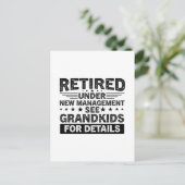 新しい管退職した理下のおもしろい諺, 「gra」を参照 ポストカード (スタンド正面)