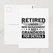 新しい管退職した理下のおもしろい諺, 「gra」を参照 ポストカード (正面/裏面)