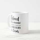 新しい管退職した理下, 「孫」を参照 コーヒーマグカップ (正面左)