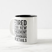 新しい管退職した理下, 「孫」を参照 ツートーンマグカップ (正面左)