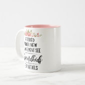 新しい管退職した理下， 「孫」を参照 ツートーンマグカップ (正面左)