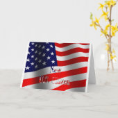 新しい米国の市民 カード (黄色い花)