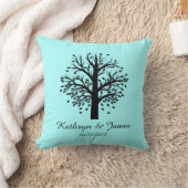 新しい系譜、名前または日付の開始; 黒かミント クッション (ブランケット)