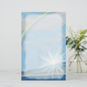 新しい約束の夜明け，虹 便箋 (スタンド正面)