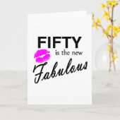 新しい素晴らしい物は五十だ カード (黄色い花)