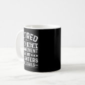 新しい経営者の下で引退しました。詳細は娘たちまで コーヒーマグカップ (正面左)