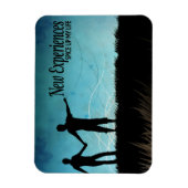 「新しい経験」モチベーション肯定柔軟 マグネット (縦)