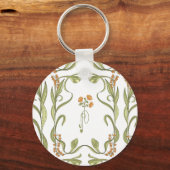 新しい結婚フローラ キーホルダー (裏面)