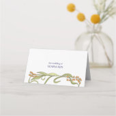 新しい結婚花 プレイスカード (裏面)