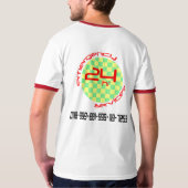 新しい緊急時サービス Tシャツ (裏面フル)
