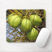新しい緑のココナッツ マウスパッド (マウス)