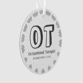 新しい職業セラピスト オーナメント (正面)