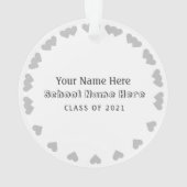 新しい職業セラピスト オーナメント (裏面)