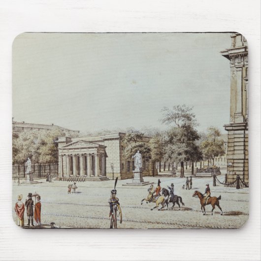 新しい腕時計の家、兵器庫の隣で、ベルリン マウスパッド (正面)