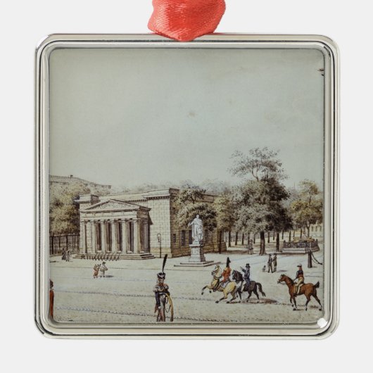 新しい腕時計の家、兵器庫の隣で、ベルリン メタルオーナメント (正面)