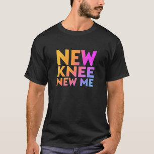 新しい膝の新しい私 – 膝の置おもしろい換の回復 Tシャツ