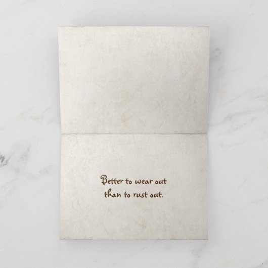 新しい膝手術 カード (内部)