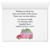 新しい自宅でカスタマイズ可能なフォトカード (内部横(下))