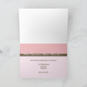 新しい自宅のグリーティングカードをお持ちです 案内状 (内部)