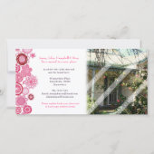 新しい自宅住所の更新フォトカード 案内状 (正面)