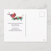 新しい自宅住所の移動 シーズンポストカード (裏面)