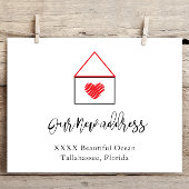 新しい自宅住所の通知カードの予算