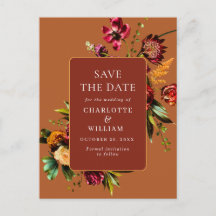 新しい花結婚式の日付を保存QRコード