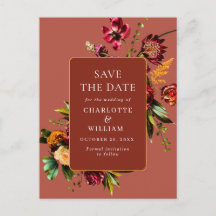 新しい花結婚式の日付を保存QRコード