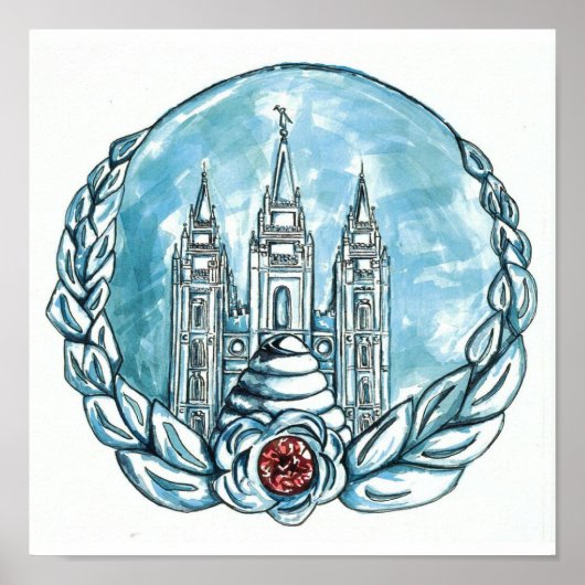 新しい若い女性メダリオンポスター ポスター (正面)