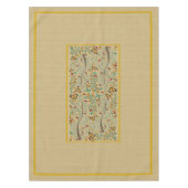 新しい蝶とオレンジの木50インチx 72 テーブルクロス (正面)