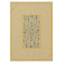 新しい蝶とオレンジの木60インチx 84インチ テーブルクロス