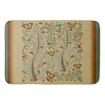 新しい蝶とオレンジの木