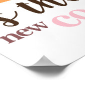 新しい製品の種類カッコいい ポスター (角)