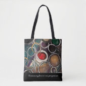 新しい視点から見たコミュニティ トートバッグ (正面)