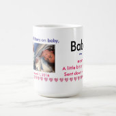 新しい親のためのカスタムなマグ15のozのクラシックで白いマグ コーヒーマグカップ (中央)