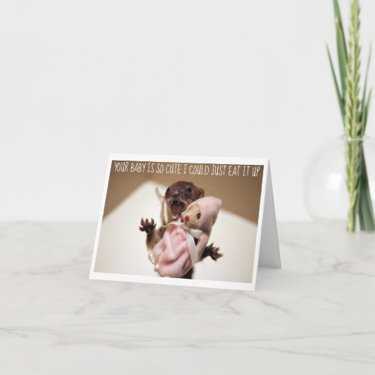 新しい親のためのカード カード (正面)