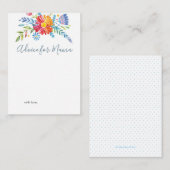 新しい親のためのミニアドバイス赤ちゃんシャワーカード アドバイスカード (正面/裏面)