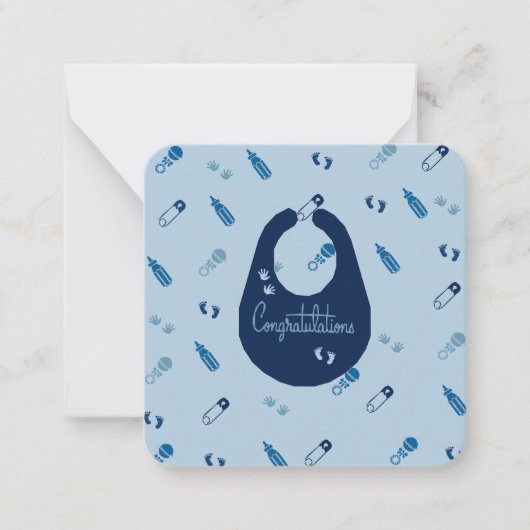 新しい親のノートカード： ノートカード (正面)