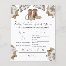 新しい親ゲームのためのカウボーイアドバイス。