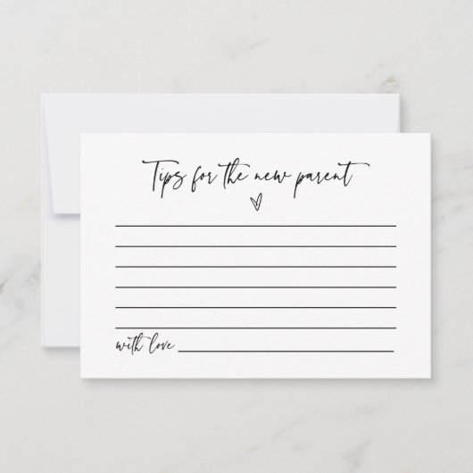 新しい親チップカードベビーシャワー活動ゲームF201 セーブザデート (正面)