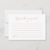 新しい親チップカードベビーシャワー活動ゲームF201 セーブザデート (正面)