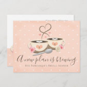 新しい計画が計画変更招待状 招待状 (正面/裏面)