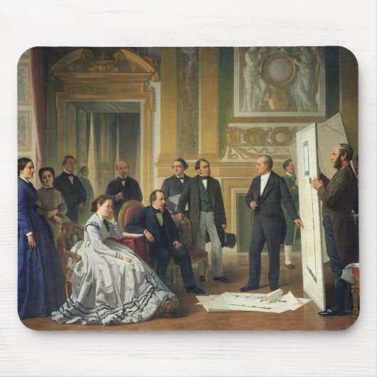 新しい計画をのための示しているルイVisconti マウスパッド (正面)