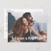 新しい計画結婚の延期(写真) ポストカード (正面/裏面)