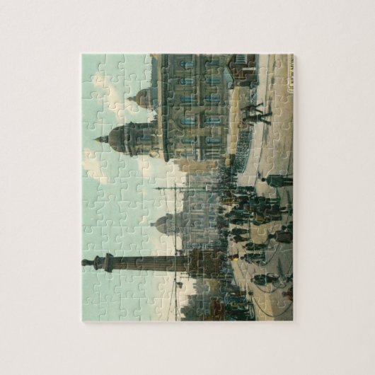 新しい記念碑BridgeのHullの(1908年の)ジグソーパズル ジグソーパズル (縦)