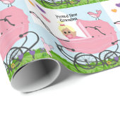 新しい誇りを持ったおばあちゃん – ベビーガール ラッピングペーパー (ロールコーナー)