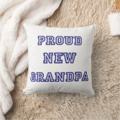新しい誇りを持ったグランドパ大学文字ギフト クッション (ブランケット)