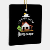 新しい誇りを持ったホーム所有者 セラミックオーナメント (右)