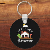 新しい誇りを持った住宅所有者 キーホルダー (正面)
