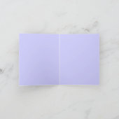 新しい賛美されたVERDEの生命挨拶状 カード (内部)